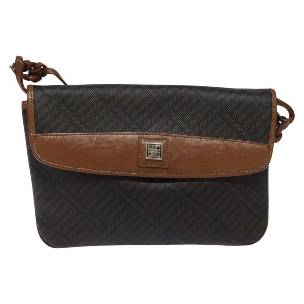 Givenchy Vinyl Shoulder Bag Black